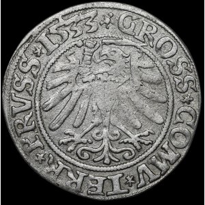 Sigismund I the Old, 1533 penny, Torun - very rare