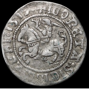 Sigismund I the Old, Half-penny 1517, Vilnius - colons - rare