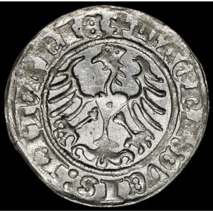 Sigismund I the Old, Half-penny 1515, Vilnius - colon - beautiful