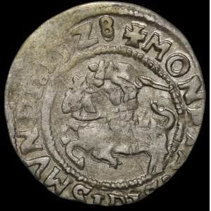 Sigismund I the Old, Half-penny 1528, Vilnius - Without V - punch - undescribed and very rare.
