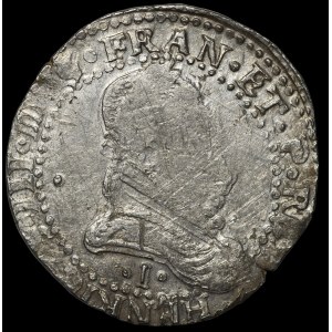 Henry of Valois, 1/2 Frank 1587 I, Limoges