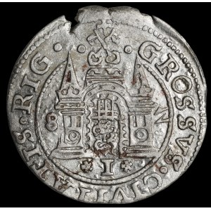 Stefan Batory, Penny 1582, Riga