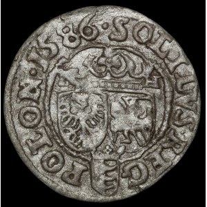 Stefan Batory, Szeląg 1586, Olkusz