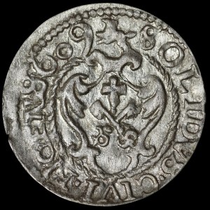 Sigismund III Vasa, 1609 shellac, Riga - 6o9