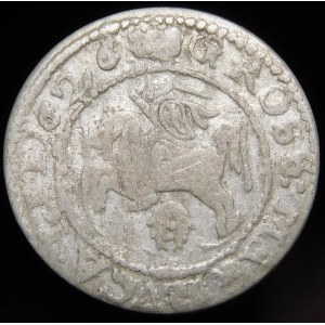 Sigismondo III Vasa, Penny 1626, Vilnius - Pogo nello scudo