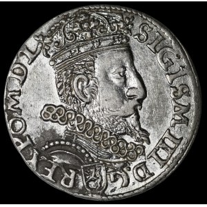 Sigismund III Vasa, Trojak 1603, Krakow - b. nice