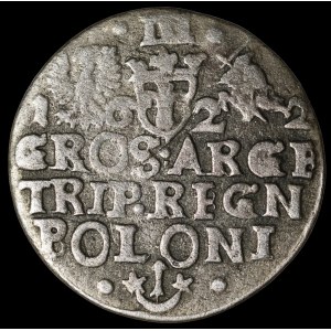 Sigismund III Vasa, Trojak 1622, Krakow - punch - rare