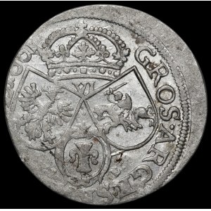 John II Casimir, Sixpence 1661 TLB, Krakow - rarer