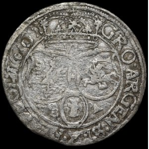 John II Casimir, Sixth of 1661 GBA, Lviv - without the Slepowron coat of arms - very rare