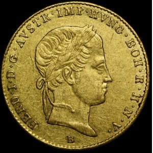 Austria, Ferdinand I (1835-1848), Ducat 1842 B, Kremnica