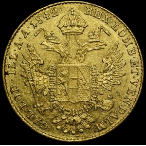 Austria, Ferdinand I (1835-1848), Ducat 1842 B, Kremnica
