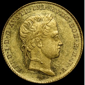 Austria, Ferdinand I (1835-1848), Ducat 1844 A, Vienna