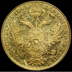 Austria, Ferdinand I (1835-1848), Ducat 1844 A, Vienna