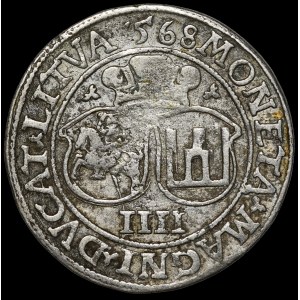 Sigismund II Augustus, Foursquare 1568, Vilnius - L/LITVA