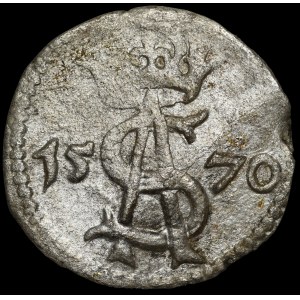 Sigismund II. Augustus, Zwei-Dollars 1570, Wilna - Platina - selten