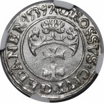 Sigismund I the Old, Grosz 1539, Gdansk - PRVS - beautiful