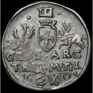 Sigismond III Vasa, Trojak 1601, Vilnius - Cygne - rare