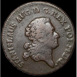 Stanislaw August Poniatowski, Trojak 1776 EB, Warsaw