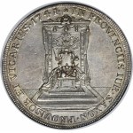 Augustus III Sas, Vicar thaler 1741, Dresden