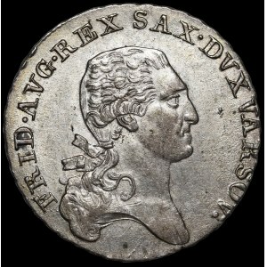 Duchy of Warsaw, 1/3 thaler 1814 IB, Warsaw - beautiful