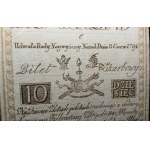 10 gold 1794 - ser. C - HERBAL filigree - BEAUTIFUL