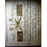 25 zlatých 1794 - ser. C - HERBAL filigrán - KRÁSNY
