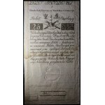 25 zlatých 1794 - ser. C - HERBAL filigrán - KRÁSNY