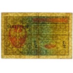 1/2 Polish mark 1916 - general B - lowest known number - VERY RARE