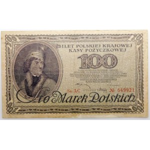 100 Polish marks 15.02.1919 - Ser. AC