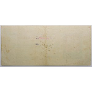 Assignment of the Polish Treasury for 100 rubles 1918