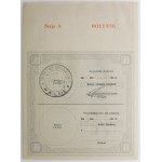 Assignment of the Ministry of Treasury for 500 zlotys (1939)