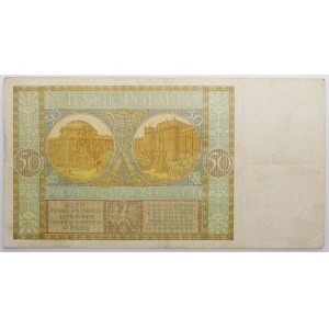 50 złotych 1929 - ser. EB. - wysoki numer 9999...