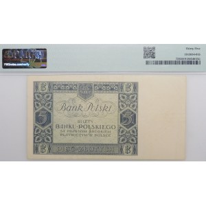 5 gold 1930 - ser. CU.