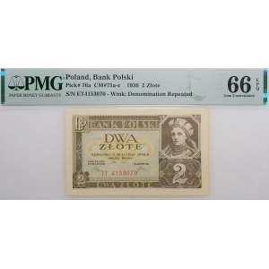 2 zloty 1936 - ser. ET - rarer series