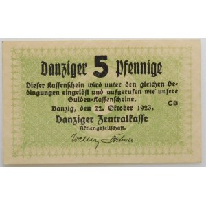 5 fenig October 1923 - WMG