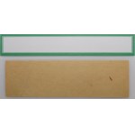 Delegate lunch vouchers - MUSTER - ghetto - uncut pair - certificate Jacek Sarosiek