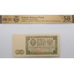 2 zloty 1948 - ser. BT - RARE SERIES