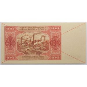 100 zloty 1948 - ser. AG - SPECIMEN