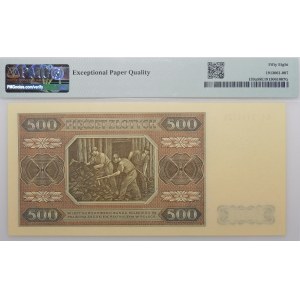500 gold 1948 - ser. CC