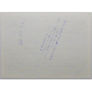 NBP transit voucher - Czechoslovakia - for 200 zlotys