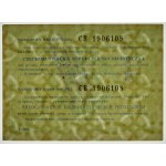 NBP transit voucher - Czechoslovakia - for 200 zlotys