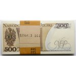 Bank parcel 500 gold 1982 - ser. GC - BEAUTIFUL