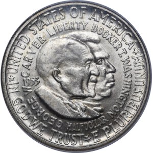 USA, 1/2 dolara 1953, George Washington Carver i Booker T. Washington