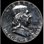 USA, 1/2 dollar 1961, Franklin