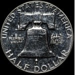USA, 1/2 dollar 1961, Franklin