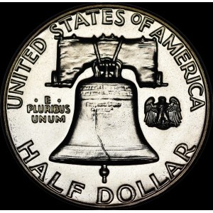 USA, 1/2 dollar 1957, Franklin