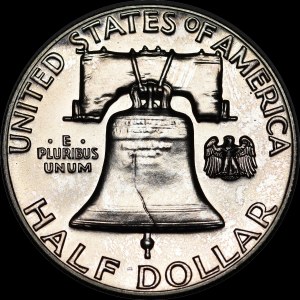 USA, 1/2 dollar 1962, Franklin