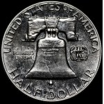 USA, 1/2 dollar 1962, Franklin