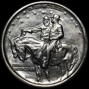 USA, 1/2 dollaro 1925, Stone Mountain