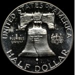USA, 1/2 dolára 1963, Franklin